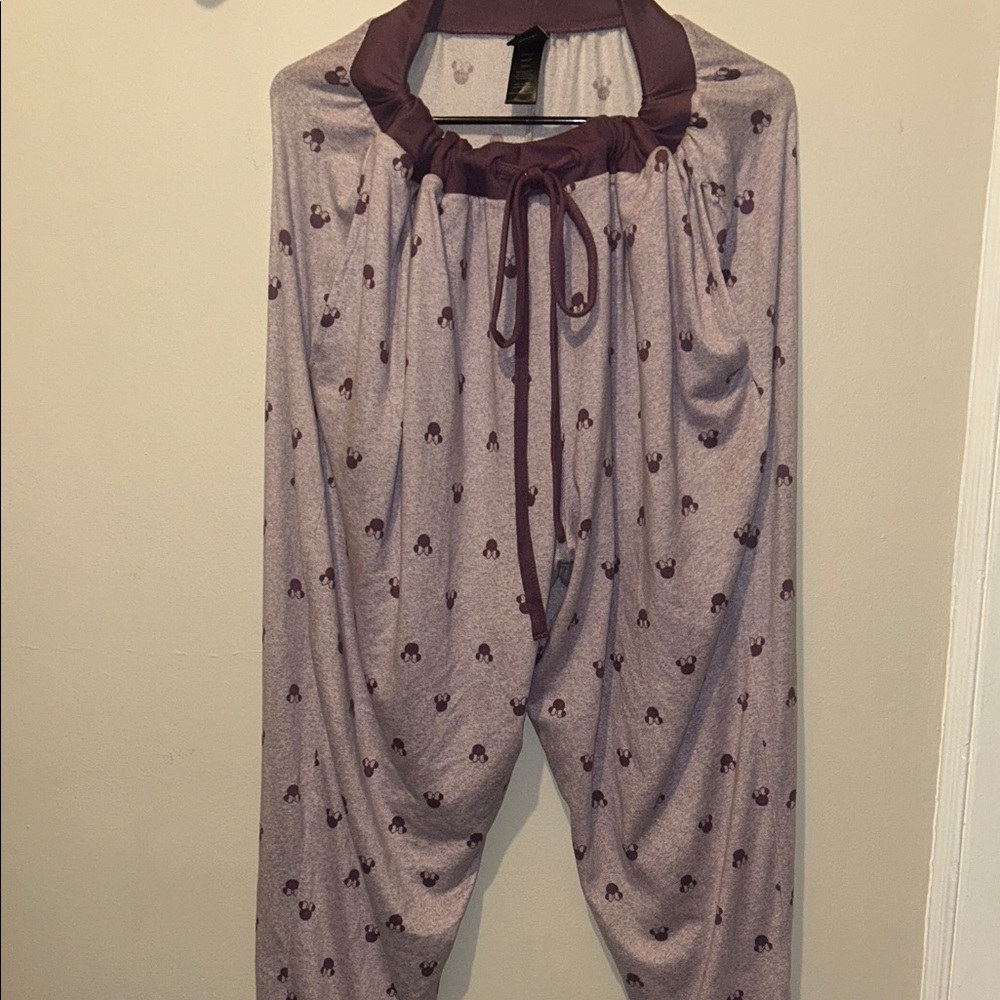 Disney Purple and Maroon Pajama Set - Picture 4 of 12